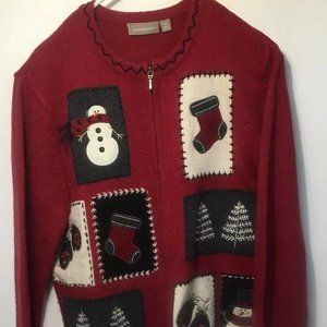Croft & Barrow Womens Christmas Sweater Medium